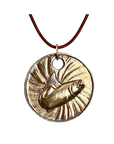 NEW Golden Dorado Medallion Necklace