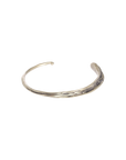 Women's White Bronze Fishbone Cuff