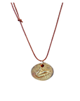 NEW Golden Dorado Medallion Necklace